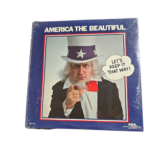 America The Beautiful PRS 330 LP Vinyl Record Album Set 2 - Picture 1 of 8